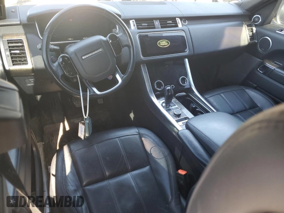 2018 Land Rover Range Rover Sport with VIN SALWR2RE7JA185792, listed as a Copart auction lot 85080224 with 117,990 mi miles and Salvage Title. Bid and sale history available at carsss.com. Image 8.