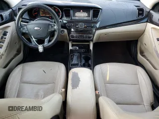 2014 Kia Cadenza Premium with VIN KNALN4D70E5120367, listed as a Copart auction lot 81324754 with 137,508 mi miles and Salvage Title. Bid and sale history available at carsss.com. Image 8.