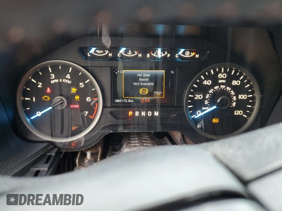2018 Ford F-150 XL with VIN 1FTEW1EG5JKD91555, listed as a Copart auction lot 52226745 with 94,172 mi miles and Salvage Title. Bid and sale history available at DreamBid. Image 9.