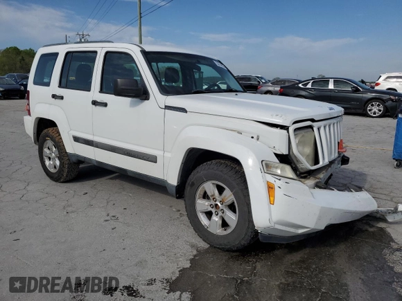 2011 Jeep Liberty Sport with VIN 1J4PN2GK2BW521606, listed as a Copart auction lot 53824695 with 237,799 mi miles and Clean Title. Bid and sale history available at DreamBid. Image 4.