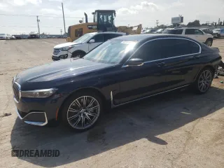 2020 BMW 7 Series 750i xDrive with VIN WBA7U2C04LCD70929, listed as a Copart auction lot 69319703 with 21,729 mi miles. Bid and sale history available at carsss.com. Image 1.