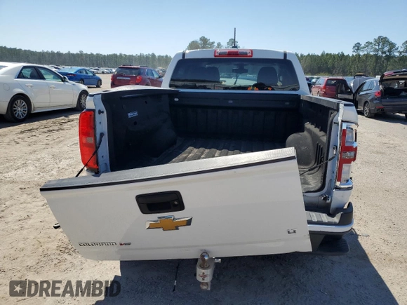 2020 Chevrolet Colorado 2WD LT with VIN 1GCGSCEN6L1101573, listed as a Copart auction lot 48778285 with 39,632 mi miles and Salvage Title. Bid and sale history available at DreamBid. Image 6.