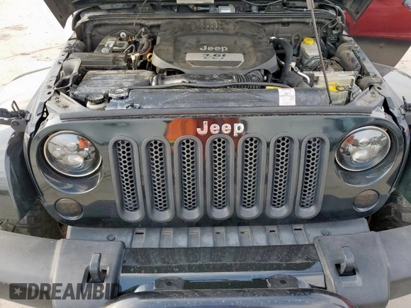 2012 Jeep Wrangler Unlimited Altitude with VIN 1C4HJWEGXCL180602, listed as a Copart auction lot 61391095 with 187,205 mi miles and Salvage title. Bid and sale history available at DreamBid. Image 12.