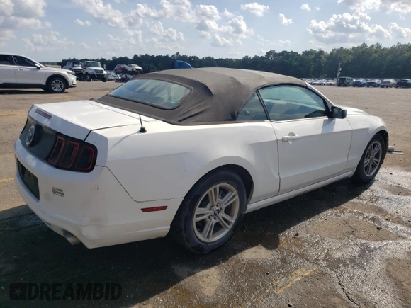 2013 Ford Mustang V6 with VIN 1ZVBP8EM9D5275936, listed as a Copart auction lot 54716455 with 225,596 mi miles and Salvage title. Bid and sale history available at DreamBid. Image 3.