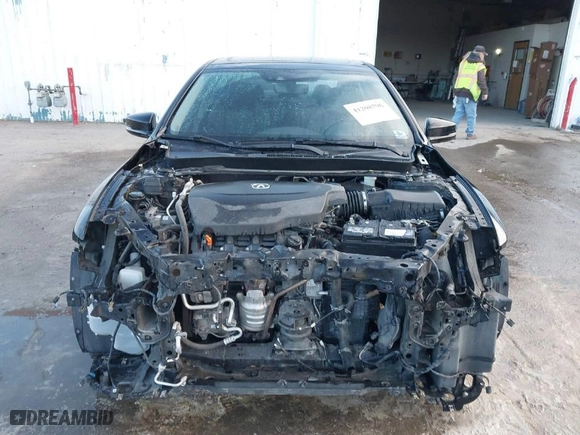 2015 Acura TLX V6 Advance with VIN 19UUB3F72FA010258, listed as a IAAI auction lot 41208796 with 158,125 mi miles. Bid and sale history available at carsss.com. Image 13.