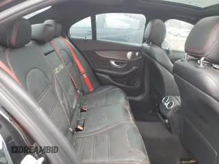 2016 Mercedes-Benz C 450 AMG with VIN 55SWF6EBXGU141562, listed as a Copart auction lot 52255705 with Not Provided miles and Clean Title. Bid and sale history available at carsss.com. Image 10.