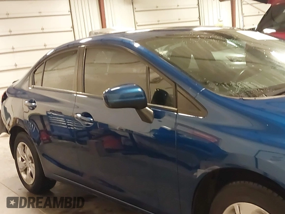 2015 Honda Civic Sedan LX with VIN 2HGFB2F51FH558237, listed as a IAAI auction lot 41986522 with 122,414 mi miles. Bid and sale history available at carsss.com. Image 14.
