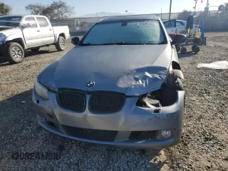 2007 BMW 3 Series 335i with VIN WBAWB73567P036763, listed as a Copart auction lot 45509345 with 196,588 mi miles and Salvage Title. Bid and sale history available at carsss.com. Image 5.