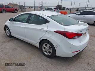 2015 Hyundai Elantra SE z VIN 5NPDH4AE8FH596790, wystawiony jako IAAI lot #42242383 z przebiegiem 131 858 mil mil oraz . Historia ofert i sprzedaży dostępna na DreamBid. Obrazek 3.