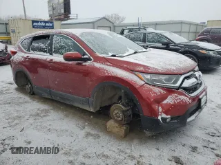 2019 Honda CR-V EX-L with VIN 2HKRW2H84KH604619, listed as a Copart auction lot 85748844 with 0 mi miles and Salvage Title. Bid and sale history available at carsss.com. Image 4.
