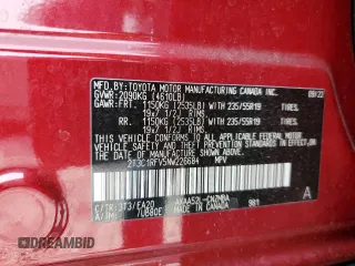 2022 Toyota RAV4 XLE Premium with VIN 2T3C1RFV5NW226684, listed as a Copart auction lot 82759894 with 19,722 mi miles and Salvage Title. Bid and sale history available at carsss.com. Image 13.