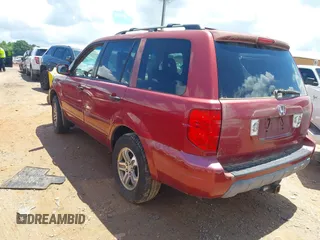 2004 Honda Pilot EX with VIN 2HKYF18564H595761, listed as a IAAI auction lot 42238901 with 376,548 mi miles and . Bid and sale history available at DreamBid. Image 3.