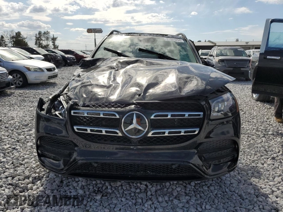 2022 Mercedes-Benz GLS 450 with VIN 4JGFF5KE9NA692495, listed as a Copart auction lot 81029284 with Not Provided miles and Salvage Title. Bid and sale history available at DreamBid. Image 5.