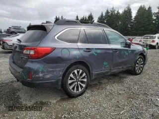 2017 Subaru Outback Limited with VIN 4S4BSEKC0H3251209, listed as a Copart auction lot 61591455 with 62,886 mi miles and Salvage title. Bid and sale history available at DreamBid. Image 3.