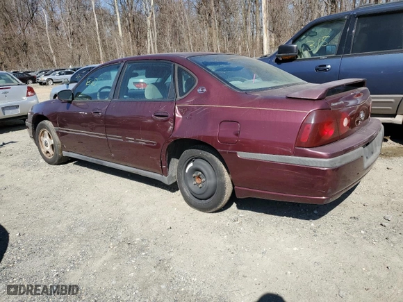2003 Chevrolet Impala with VIN 2G1WF52E539265918, listed as a Copart auction lot 48145215 with 0 mi miles and Salvage Title. Bid and sale history available at carsss.com. Image 2.