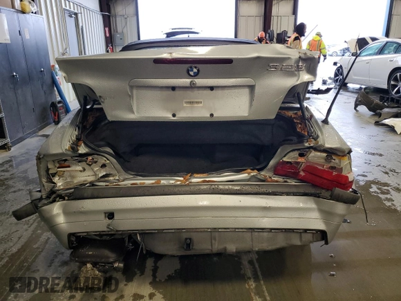 1996 BMW 3-Series 328IC with VIN WBABK8322TET91316, listed as a Copart auction lot 80755474 with 0 mi miles and Salvage Title. Bid and sale history available at carsss.com. Image 6.