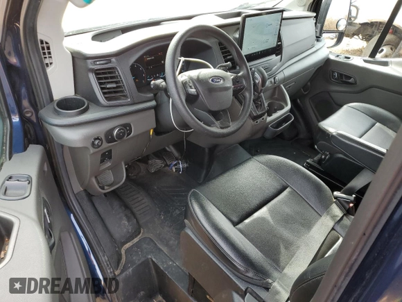 2022 Ford Transit Cargo with VIN 1FTBW3XG1NKA33810, listed as a Copart auction lot 89281005 with 287,410 mi miles and Clean Title. Bid and sale history available at carsss.com. Image 8.
