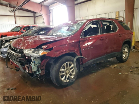 2020 Chevrolet Traverse LT Cloth with VIN 1GNERGKW4LJ211195, listed as a Copart auction lot 65240074 with 79,656 mi miles and Non Repairable. Bid and sale history available at carsss.com. Image 1.