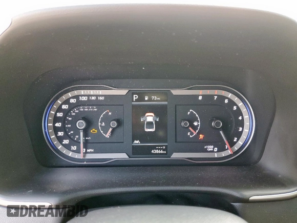 2023 Hyundai Santa Cruz SE z VIN 5NTJA4AE7PH069415, wystawiony jako Copart lot #59716825 z przebiegiem 43 866 mil mil oraz Szkoda całkowita • Salvage title. Historia ofert i sprzedaży dostępna na DreamBid. Obrazek 9.