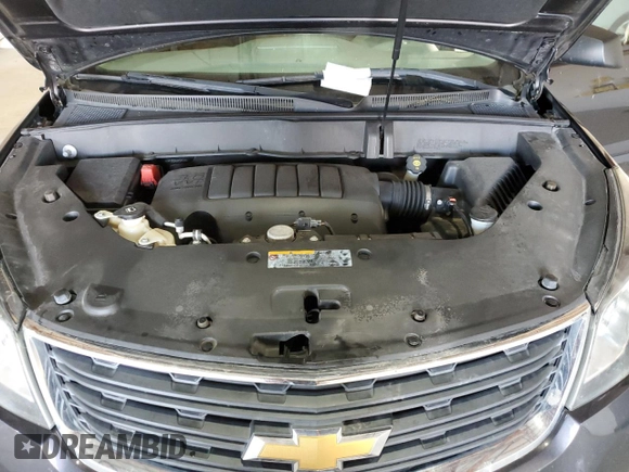 2017 Chevrolet Traverse LS with VIN 1GNKRFED3HJ134530, listed as a Copart auction lot 50065145 with 86,762 mi miles and Salvage Title. Bid and sale history available at DreamBid. Image 12.