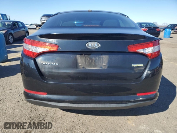 2012 Kia Optima Hybrid with VIN KNAGM4AD0C5016781, listed as a Copart auction lot 50794145 with 120,000 mi miles and Clean Title. Bid and sale history available at DreamBid. Image 6.