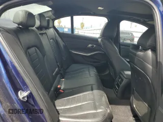 2020 BMW 3 Series 330i with VIN WBA5R1C08LFH41897, listed as a Copart auction lot 50094785 with 55,930 mi miles and Salvage Title. Bid and sale history available at carsss.com. Image 10.