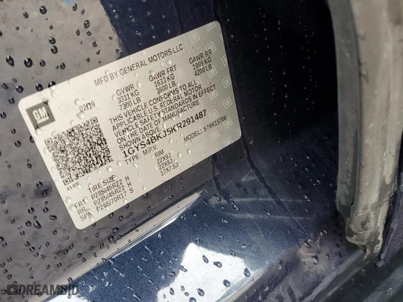 2019 Cadillac Escalade Luxury with VIN 1GYS4BKJ5KR291487, listed as a Copart auction lot 44525015 with 68,089 mi miles and Salvage Title. Bid and sale history available at carsss.com. Image 13.