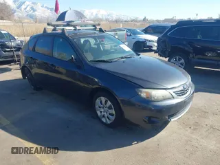 2008 Subaru Impreza Wagon (Natl) i with VIN JF1GH61618H804937, listed as a IAAI auction lot 41688838 with 183,829 mi miles. Bid and sale history available at carsss.com. Image 1.
