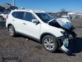 2016 Nissan Rogue S with VIN KNMAT2MV7GP736514, listed as a IAAI auction lot 41901246 with 80,732 mi miles. Bid and sale history available at carsss.com. Image 1.