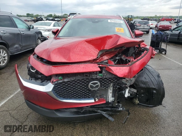 2023 Mazda CX-30 S Select with VIN 3MVDMBBMXPM537207, listed as a Copart auction lot 57724725 with 18,353 mi miles and Salvage title. Bid and sale history available at DreamBid. Image 5.