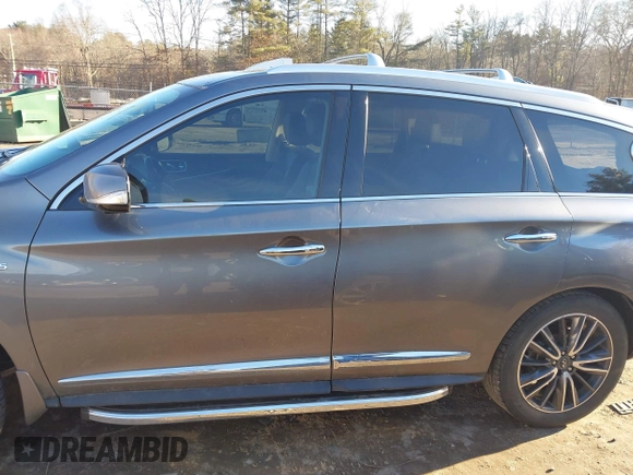 2017 Infiniti QX60 with VIN 5N1DL0MN2HC519510, listed as a IAAI auction lot 41705079 with 83,696 mi miles and . Bid and sale history available at DreamBid. Image 14.