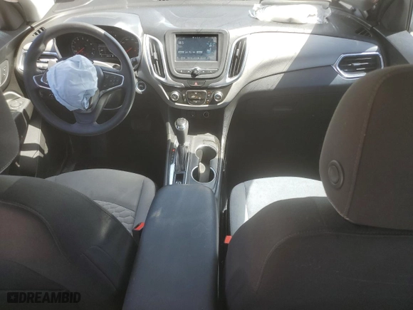 2018 Chevrolet Equinox LS with VIN 3GNAXHEV2JS504022, listed as a Copart auction lot 49602885 with 121,214 mi miles and Salvage Title. Bid and sale history available at carsss.com. Image 8.