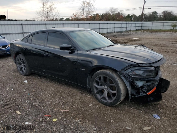 2018 Dodge Charger R/T with VIN 2C3CDXCT3JH209816, listed as a Copart auction lot 86925924 with 170,320 mi miles and Salvage Title. Bid and sale history available at carsss.com. Image 4.