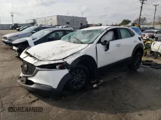 2020 Mazda CX-30 with VIN 3MVDMBBL6LM129580, listed as a Copart auction lot 78402924 with Not Provided miles and Salvage Title. Bid and sale history available at DreamBid. Image 1.