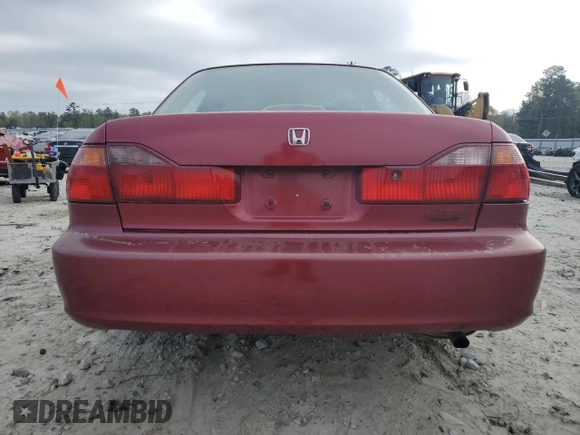 2000 Honda Accord SE with VIN JHMCG5674YC006242, listed as a Copart auction lot 51856525 with 287,160 mi miles and Salvage title. Bid and sale history available at DreamBid. Image 6.