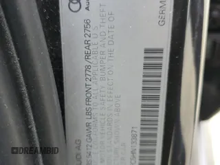 2017 Audi A6 Prestige с VIN WAUH2AFC5HN133871, выставлен на аукционе Copart как лот 58357915 с пробегом 93 342 миль миль и Списание • Salvage title. История ставок и продаж доступна на DreamBid. Изображение 12.