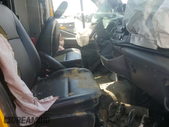 2023 Ford Transit Cargo с VIN 1FTBR1X81PKA28193, выставлен на аукционе Copart как лот 49273155 с пробегом Не указан миль и Списание • Salvage title. История ставок и продаж доступна на DreamBid. Изображение 7.