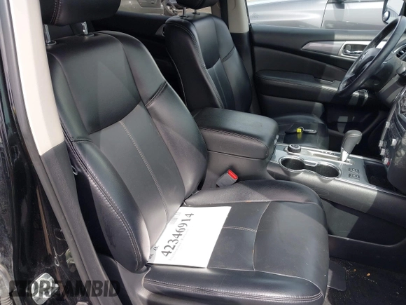 2018 Nissan Pathfinder SL with VIN 5N1DR2MM3JC646175, listed as a IAAI auction lot 42346914 with 90,789 mi miles and . Bid and sale history available at DreamBid. Image 5.
