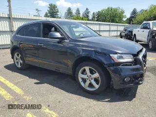 2017 Audi Q5 Premium Plus with VIN WA1M2AFP0HA089025, listed as a Copart auction lot 62468615 with 72,906 mi miles and Salvage title. Bid and sale history available at DreamBid. Image 4.