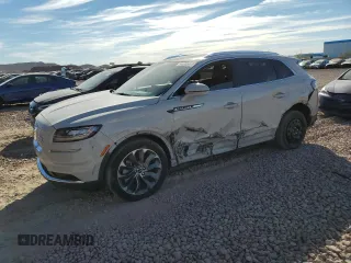 2022 Lincoln Nautilus Reserve with VIN 2LMPJ8K94NBL12513, listed as a Copart auction lot 46355665 with 103,130 mi miles and Salvage title. Bid and sale history available at DreamBid. Image 1.