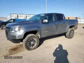 2021 Chevrolet Colorado 4WD ZR2 z VIN 1GCGTEEN6M1221254, wystawiony jako Copart lot #51690365 z przebiegiem 49 063 mil mil oraz Szkoda całkowita • Salvage title. Historia ofert i sprzedaży dostępna na DreamBid. Obrazek 1.