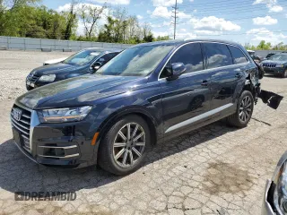 2017 Audi Q7 Prestige with VIN WA1VAAF78HD058191, listed as a Copart auction lot 50881874 with 112,983 mi miles and Salvage Title. Bid and sale history available at carsss.com. Image 1.