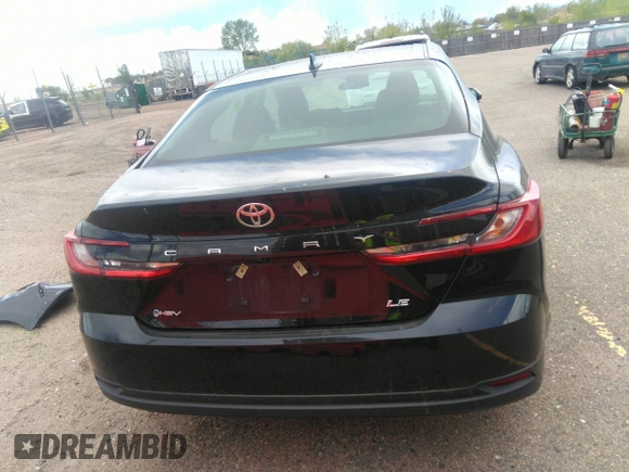 2025 Toyota Camry LE with VIN 4T1DAACK0SU509160, listed as a IAAI auction lot 42141098 with 17,028 mi miles and . Bid and sale history available at DreamBid. Image 17.