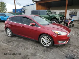 2017 Ford Focus Titanium with VIN 1FADP3N25HL280247, listed as a Copart auction lot 52175065 with 94,633 mi miles and Clean Title. Bid and sale history available at carsss.com. Image 4.