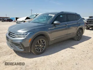 2023 Volkswagen Tiguan SE z VIN 3VV3B7AX2PM020237, wystawiony jako Copart lot #59937615 z przebiegiem 75 112 mil mil oraz Czysty tytuł • Clean title. Historia ofert i sprzedaży dostępna na DreamBid. Obrazek 1.