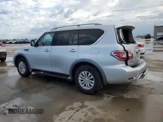 2018 Nissan Armada SL z VIN JN8AY2ND6J9058698, wystawiony jako Copart lot #53836475 z przebiegiem 147 336 mil mil oraz Szkody całkowita. Historia ofert i sprzedaży dostępna na DreamBid. Obrazek 2.
