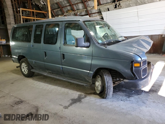 2013 Ford Econoline Passenger XL with VIN 1FBNE3BL0DDB34493, listed as a Copart auction lot 74630174 with Not Provided miles and Salvage Title. Bid and sale history available at DreamBid. Image 4.