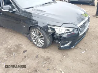 2018 Infiniti Q50 Sport with VIN JN1EV7AR8JM612165, listed as a IAAI auction lot 42007029 with 71,328 mi miles and . Bid and sale history available at carsss.com. Image 6.