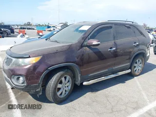 2013 Kia Sorento LX with VIN 5XYKT4A63DG391204, listed as a IAAI auction lot 42772716 with 84,793 mi miles and . Bid and sale history available at DreamBid. Image 2.