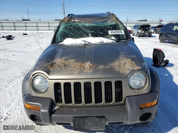 2003 Jeep Liberty Sport with VIN 1J4GL48K83W723996, listed as a Copart auction lot 45468935 with 177,041 mi miles and Salvage Title. Bid and sale history available at carsss.com. Image 5.
